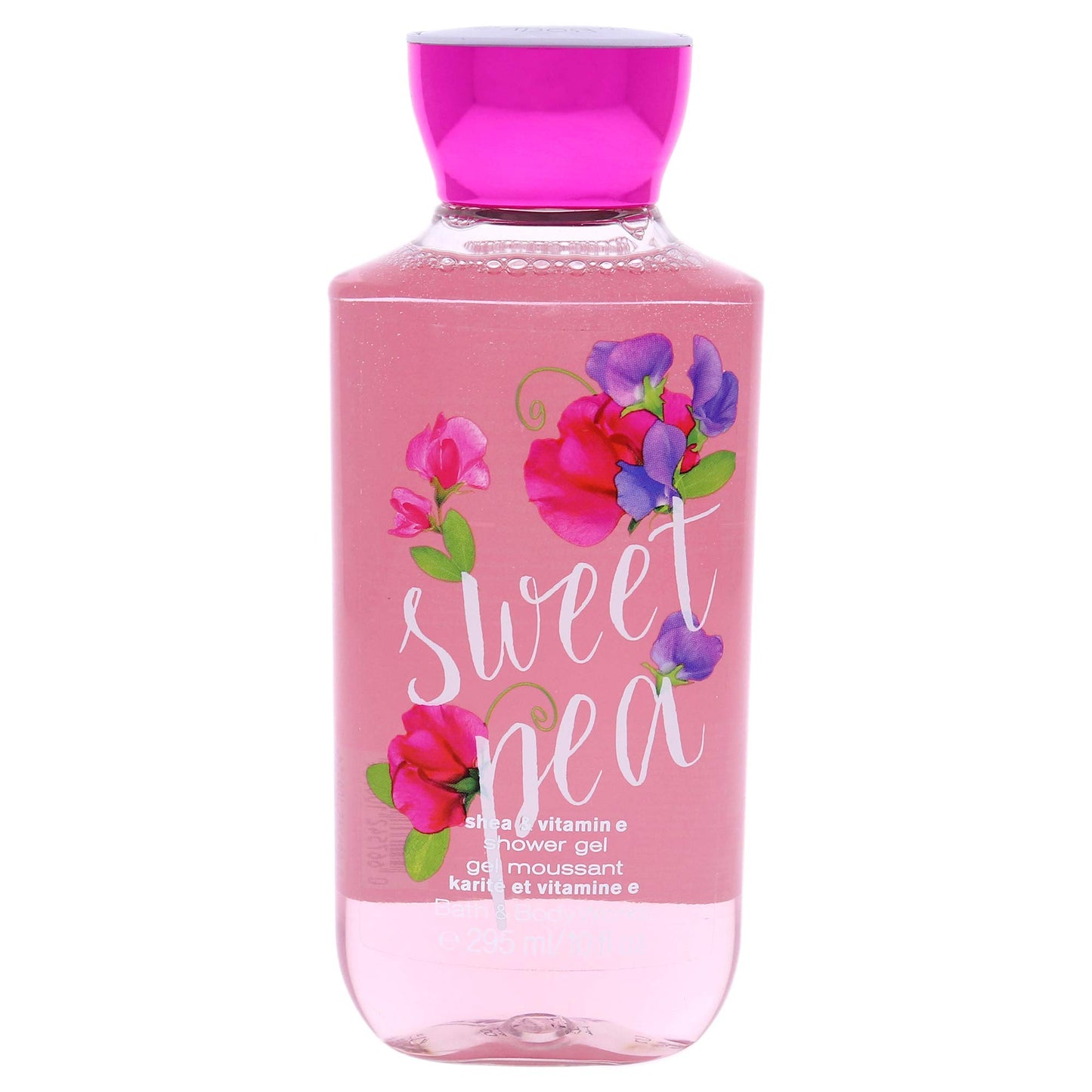 Bath & Body Works Sweet Pea Shea & Vitamin E Shower Gel 10 Oz (Pack Of 2)