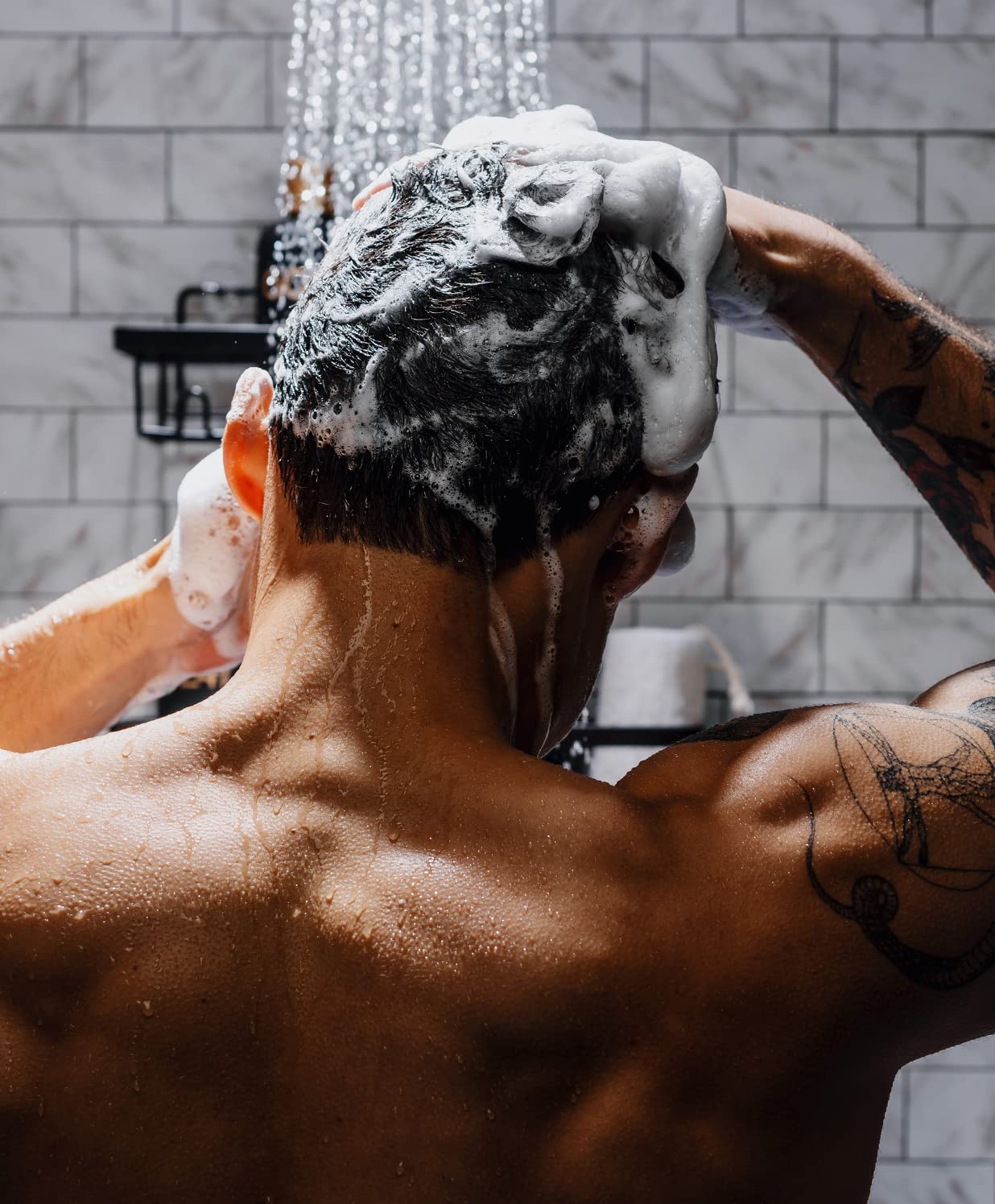 GO247 Daily Shampoo - Gentle Daily Cleanser for Men - Hydrates, Strengthens & Revitalizes Hair - Infused with B5 & Soy Proteins - Light Citrus Herbal