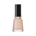 Revlon Nail Enamel, Chip Resistant Nail Polish, Glossy Shine Finish, in Nude/Brown, 380 Elegant, 0.5 oz