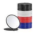 MOMIRA Compact Mirror Bulk, Round Makeup Mirror for Purse, Set of 24 (4-Color)