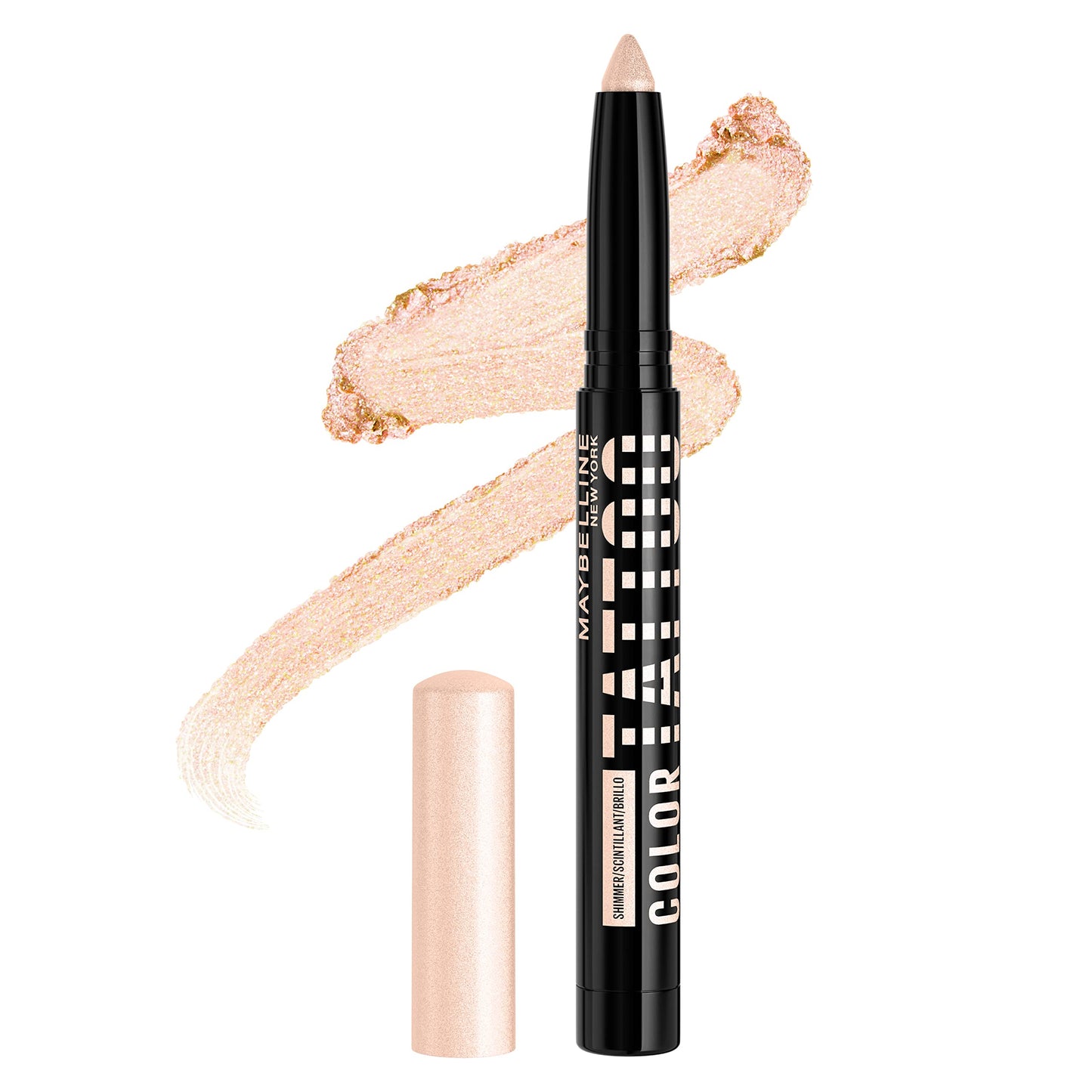 MAYBELLINE Color Tattoo Longwear Multi-Use Eye Shadow Stix, Eye Makeup, I am Confident (Beige Matte)