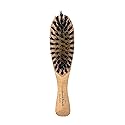 Phillips Brush Co Boar Bristle Beard Brush - Compact, Lightweight, Wooden Men's Grooming Tool for Facial Hair