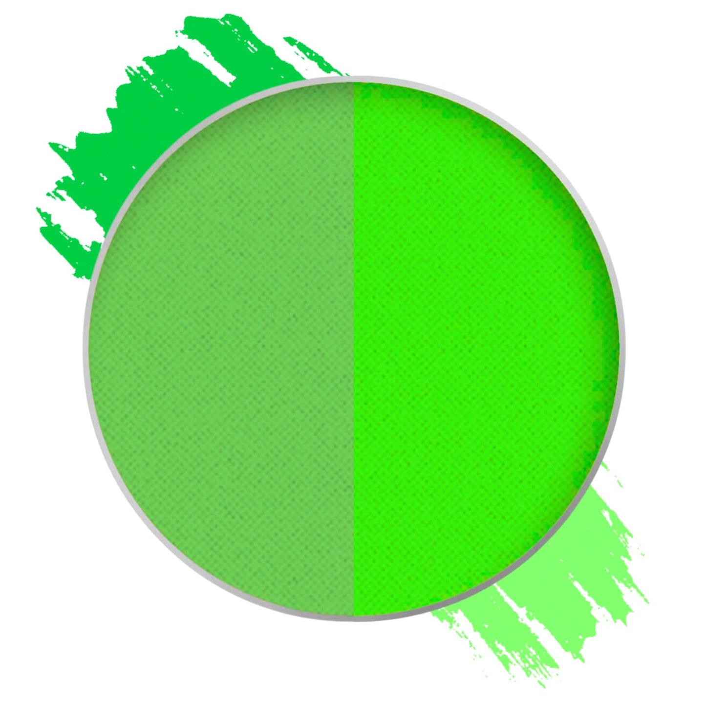 Mehron Paradise FX UV Neon Glow - Martian - Neon Green/Green UV 0.25 oz | Pro Water-Activated Shimmer Paint for Raves, Costumes, SFX, Halloween