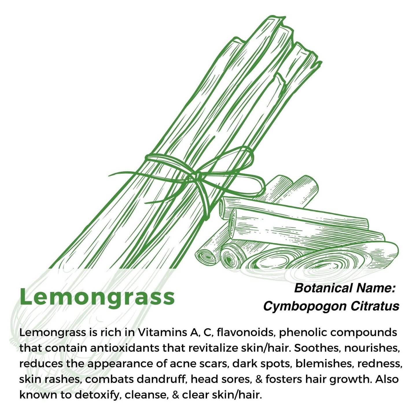 Multiuse Lemongrass Water Toner Mist for Face, Body, and Hair - Pure Distilled Lemograss Water Spray - Soothes and Hydrates Skin, Scalp, Hair, & Nails