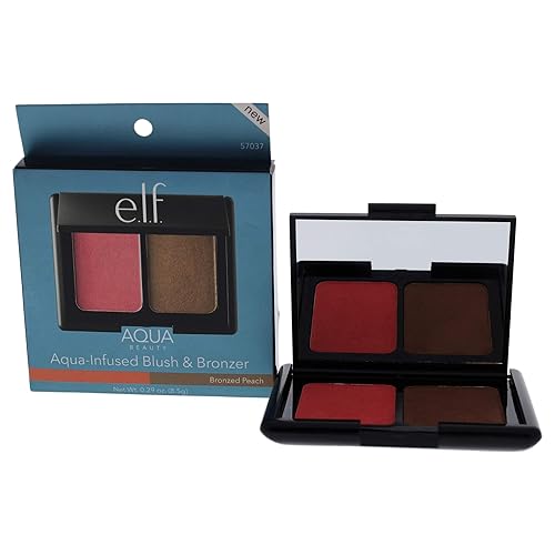 Aqua Beauty Blush and Bronzer - Bronzed Peach by e.l.f. for Women - 0.29 oz Makeup