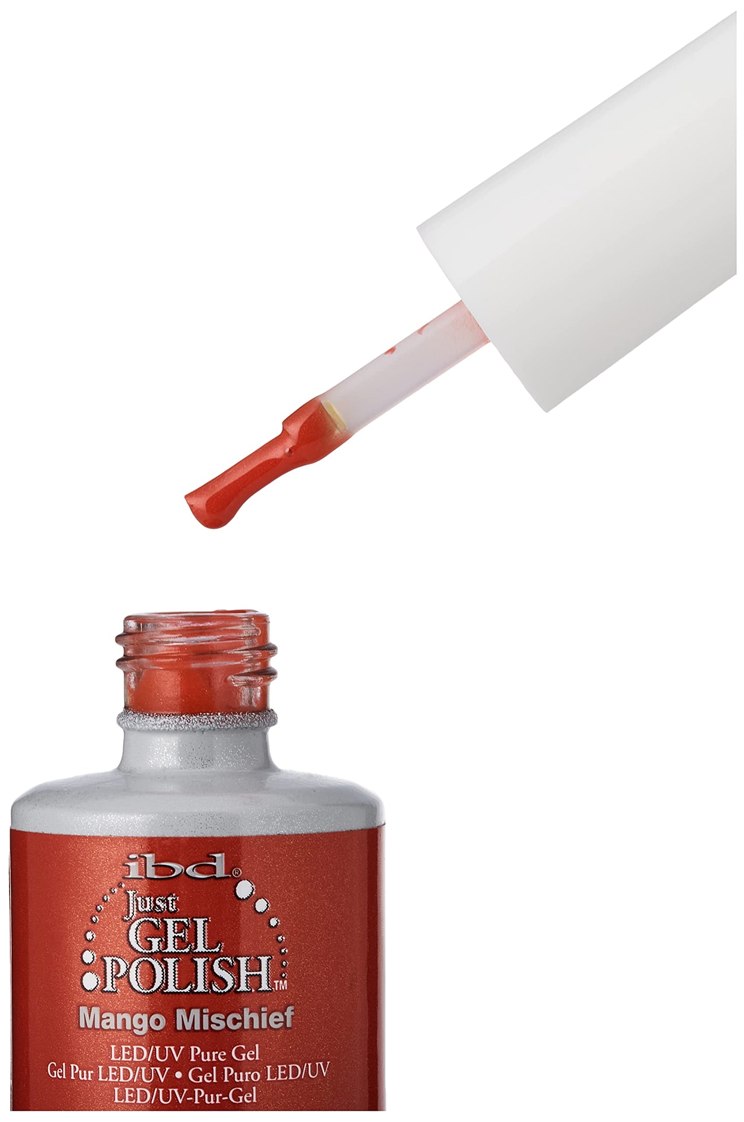 IBD Just Gel Nail Polish, Mango Mischief, 0.5 Fluid Ounce Beauty & Personal Care IBD