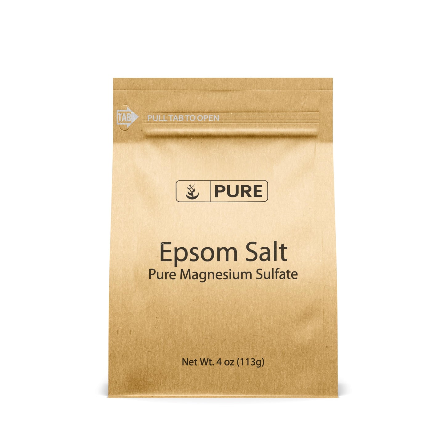 Pure Original Ingredients, Epsom Salt, 4 Oz Beauty and Personal Care PURE ORIGINAL INGREDIENTS Default Title