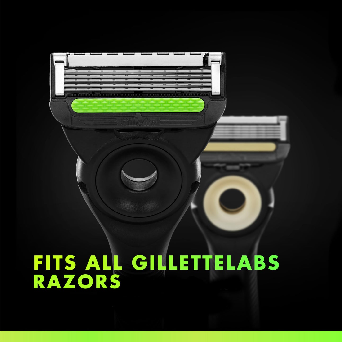 GilletteLabs Razor Blade Refills,Ultimate Precision Trimmer,5 Bladed Refills,Compatible with Exfoliating Bar and Heated Razors,9 Count (Pack of 2) Beauty and Personal Care Gillette