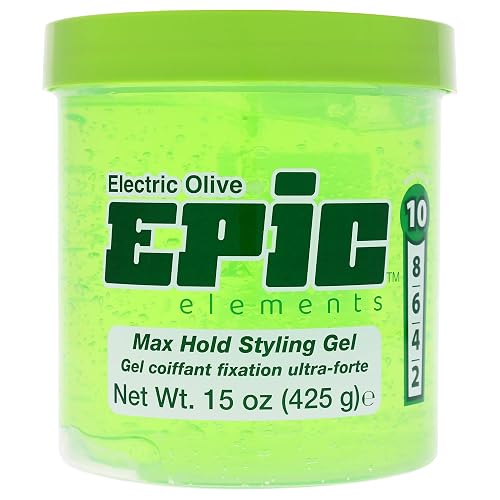 AmPro Pro Styl Protein Styling Gel - Moisturizes and Defines Strands - Helps Protect and Hydrate, Tames and Adds Shine without Weighing Down Tresses