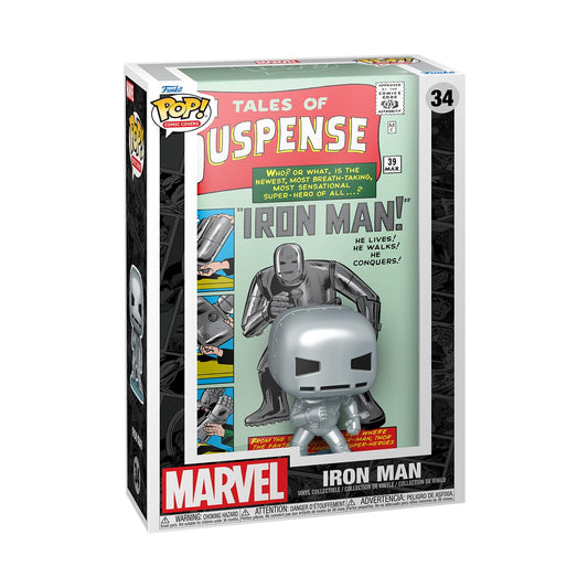 Funko POP! Comic Cover: Marvel - Tales of Suspense #39, Iron Man - Marvel Comics - Collectable Vinyl Figure - Gift Idea - Official Merchandise…