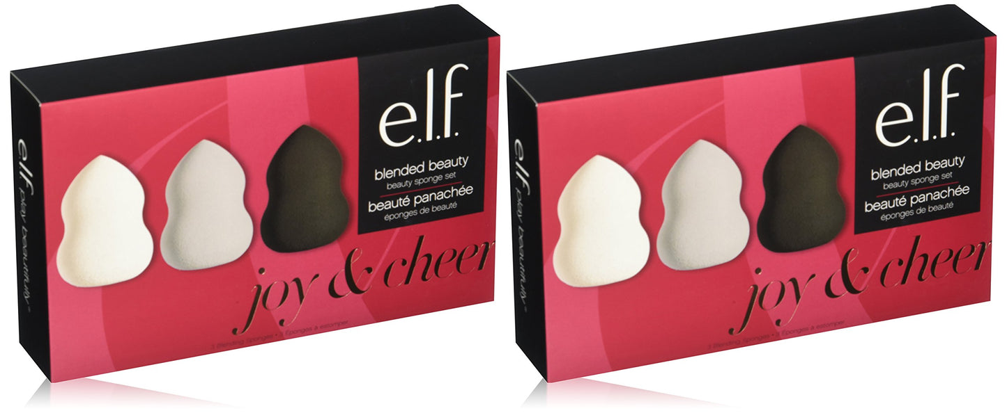 e.l.f. Blended Beauty Makeup, Black/White/Cool Grey, 2 Count Beauty & Personal Care e.l.f.