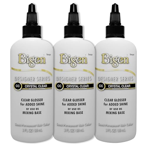 Bigen CC Crystal Clear Designer Series Semi-Permanent Hair Color (pack of 3)