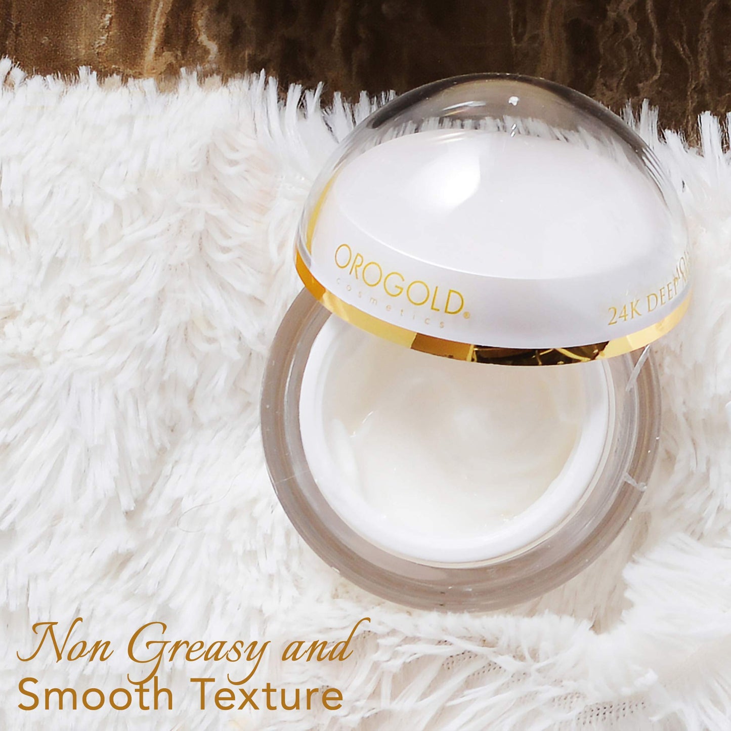 Orogold White Gold Day Moisturizer - 24k Gold Deep Moisturizer with White Tea, Chamomile, Shea Butter, Vitamin C and E - 1.6 Oz