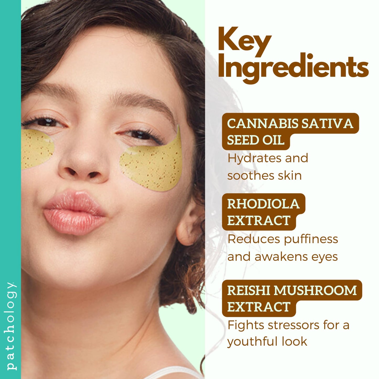Patchology Chill Mode Under Eye Patches - Soothing, Oil-Infused Gel Eye Masks for Puffy Eyes and Dark Circles Treatment - Ideal for Hydration