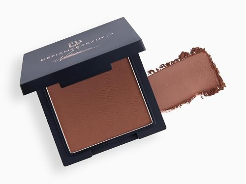 Defiance Beauty Immortal Envy Satin Sovereign Bronzer - Velvety-Matte, Rich Chocolate, Buildable, Long-Lasting, Vegan & Cruelty-Free, Infused