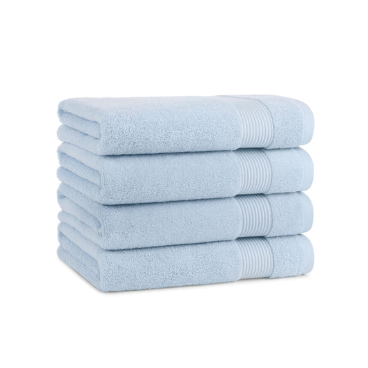 Arkwright Bath Towels Set of 4 - Super Soft 100% Cotton, 600 GSM Quick Dry & Absorbent, Luxury Bathroom Essentials for Hotels, Spa, Hosts…