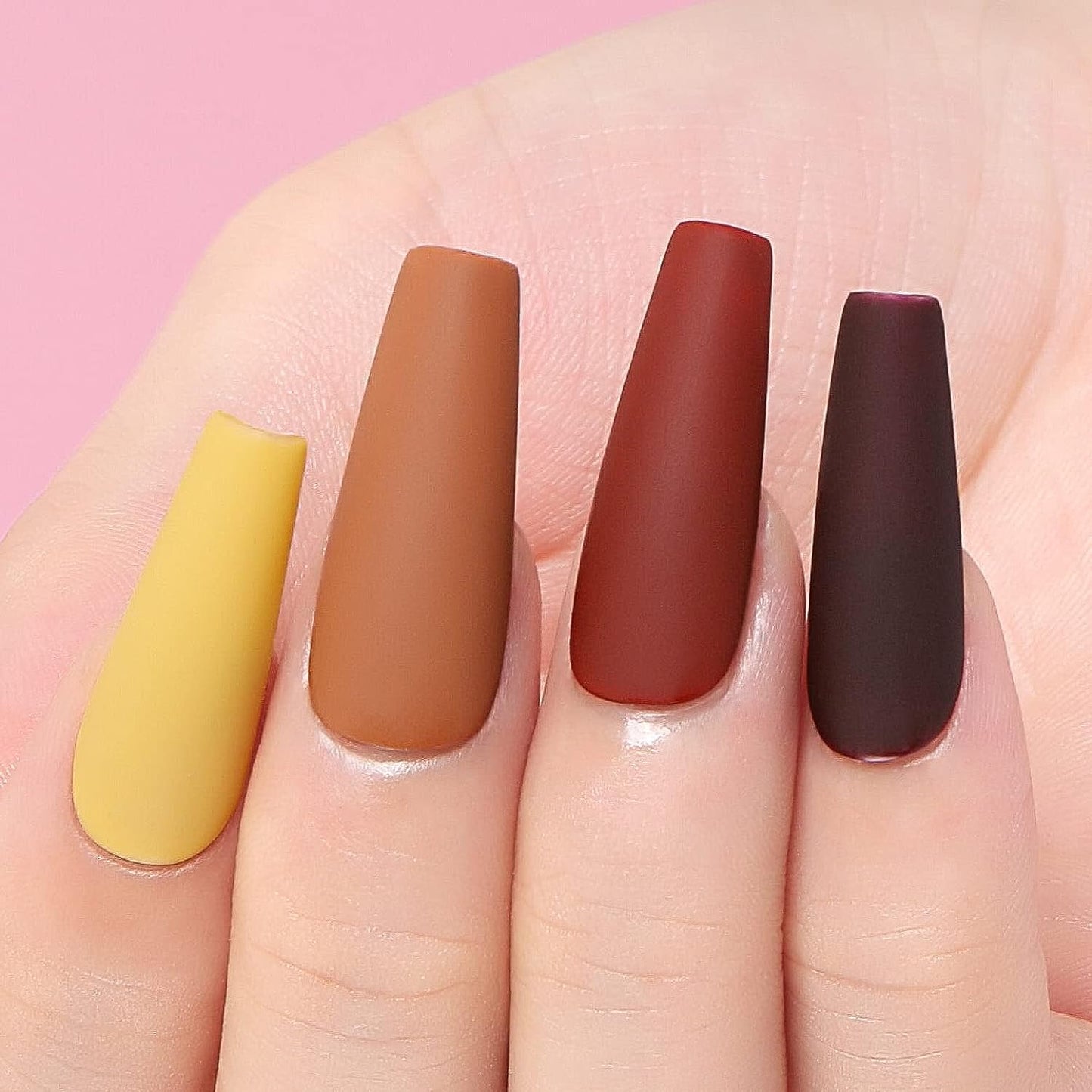 AIMEILI Soak Off U V LED Hema Free Gel Nail Polish, Cruelty Free, Vegan, No Wipe Matte Top Coat 10ml
