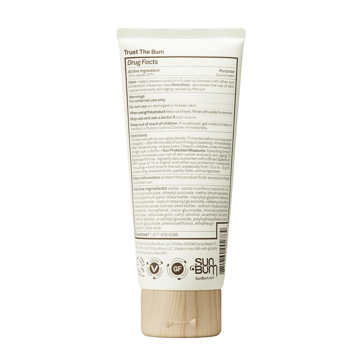 Baby Bum SPF 50 Sunscreen Lotion - Mineral UVA/UVB Face and Body Protection for Sensitive Skin - Hawaii 104 Act Compliant (Made without Octinoxate Beauty and Personal Care Sun Bum