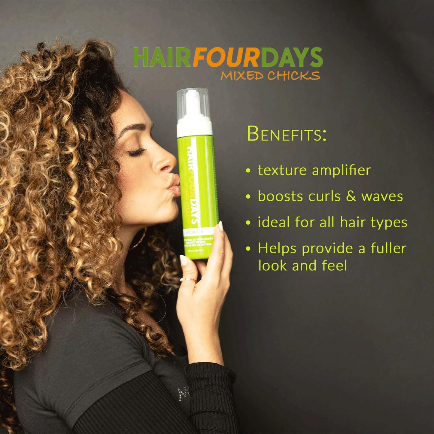 Mixed Chicks Hair Four Days Hair Volumizer, 8 fl.oz.
