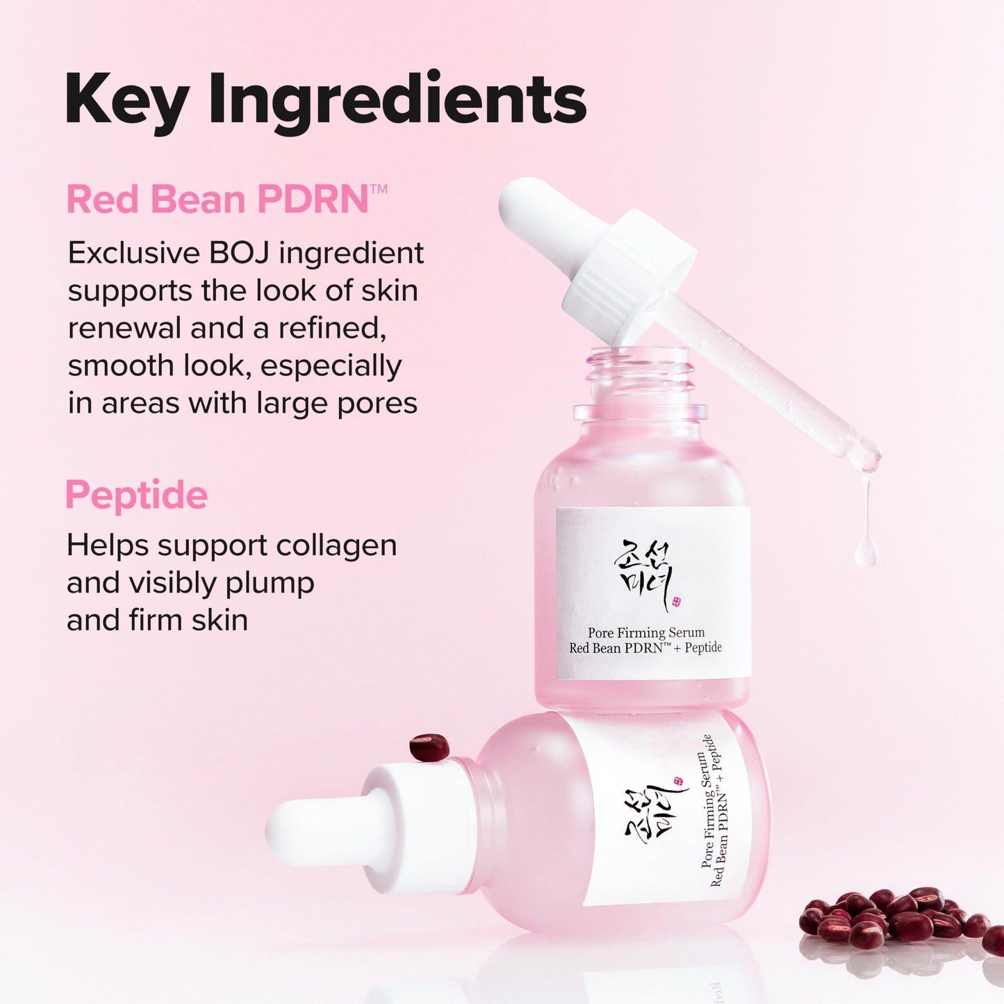Beauty of Joseon Pore Firming Serum Red Bean PDRN™ + Peptide | Daily Korean Skincare for Large Pores, Refining, Smoothing, and Plumping 30ml, 1.fl.oz Beauty and Personal Care Beauty of Joseon