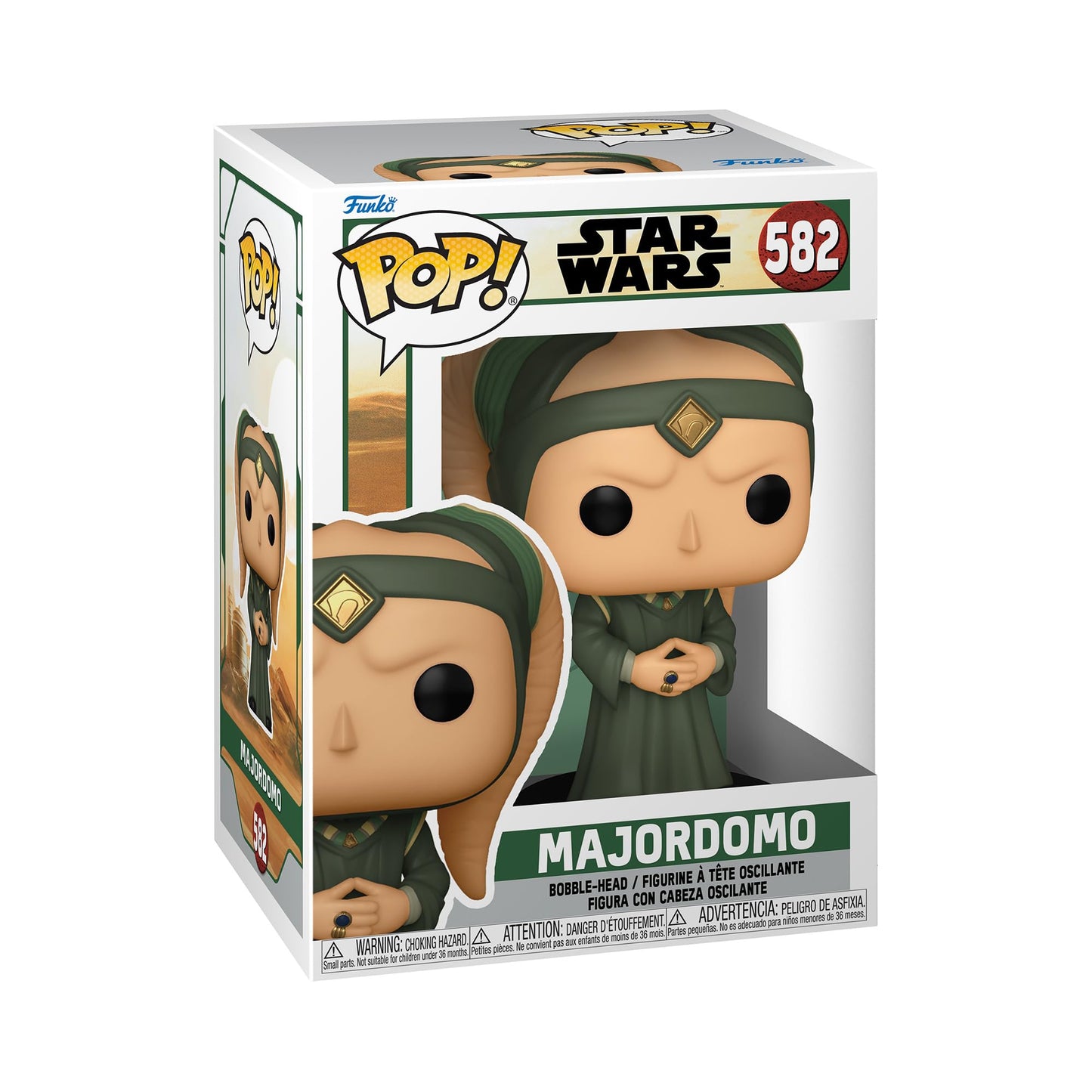 Funko Pop Star Wars: The Book of Boba Fett - Majordomo - Collectable Vinyl Figure - Gift Idea - Official Merchandise - Toys for Kids & Adults…