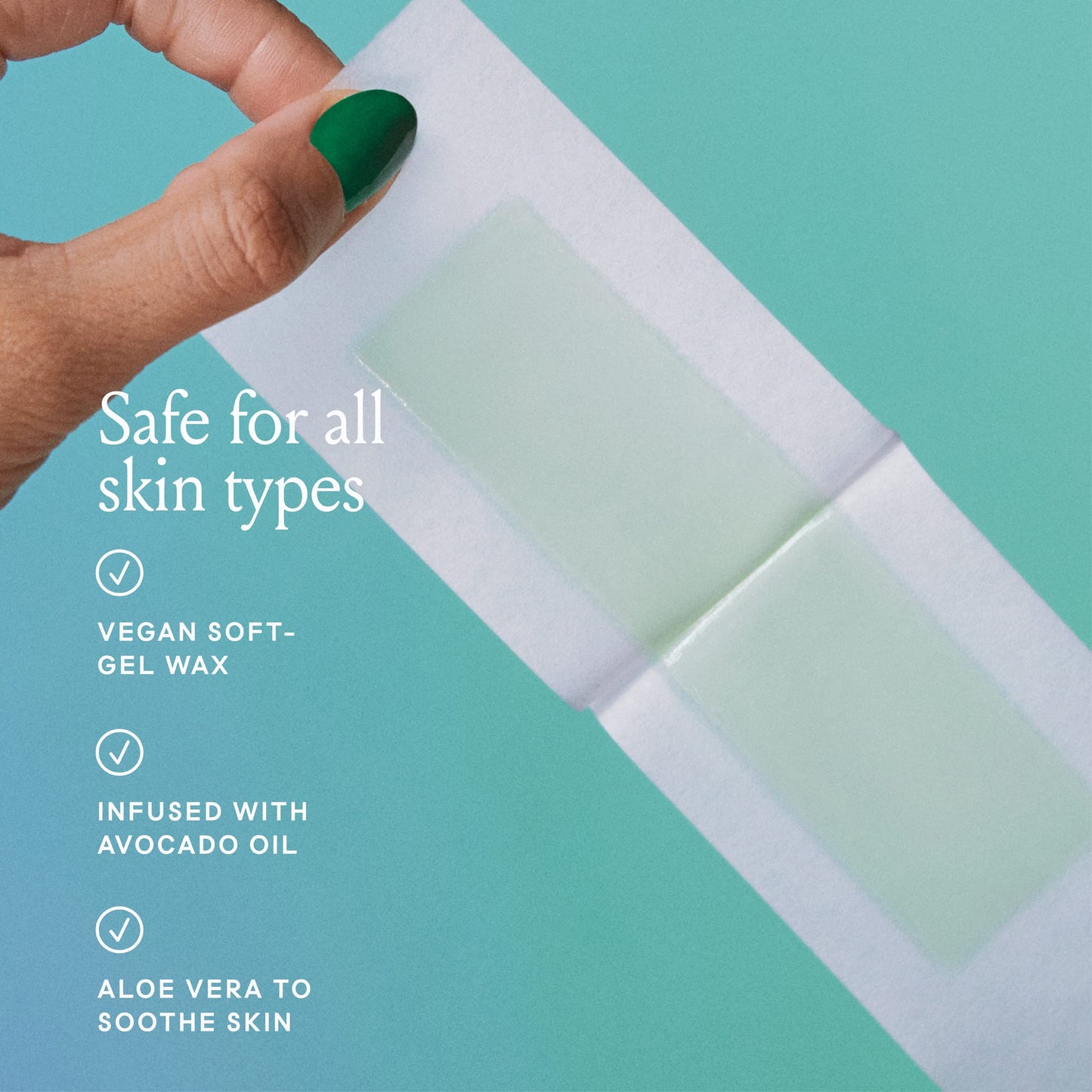 Billie Wax Kit - Body & Underarm - Easy & Convenient - No Heat - Made With Aloe & Avocado Oil - Vegan Soft-Gel - 36 wax strips - 6 post-wax serum Beauty and Personal Care Billie
