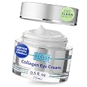Dr. Denese SkinScience Firming Facial Collagen Eye Cream 0.5oz - Collagen, Hyaluronic Acid & Peptides for Smoother Under Eye Skin - Reduces Look