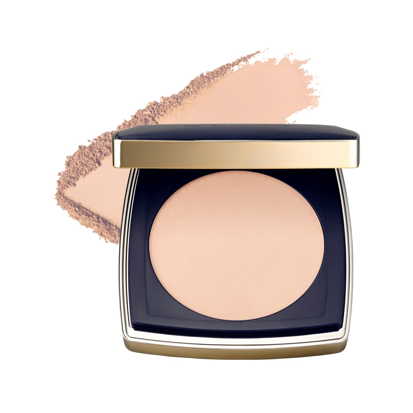 Estée Lauder Double Wear 12-Hour Stay-in-Place Matte Powder Foundation | Controls Oil & Shine, 0.39 Ounce, 1C0 Shell