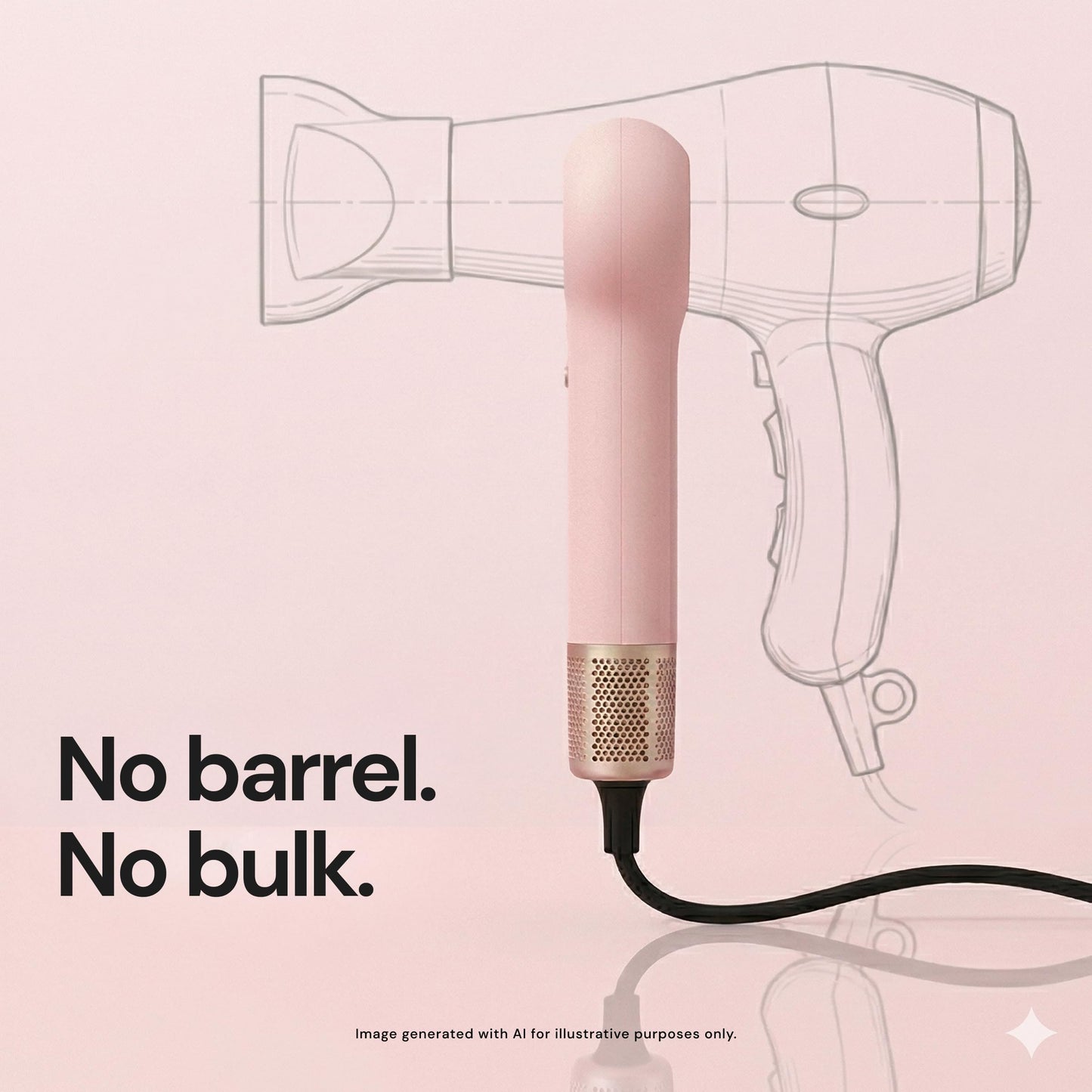 L'ANGE HAIR Axia HaloRing Ionic Hair Dryer | High Speed Professional Blow Dryer for Smooth, Frizz-Free Styles | Lightweight Brushless Motor Beauty and Personal Care L'ANGE HAIR