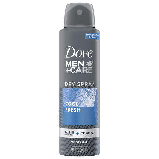 Dove Men+Care Antiperspirant Dry Spray Deodorant for Men Cool Fresh 48 Hour Sweat and Body Odor Protection 3.8 oz Beauty and Personal Care DOVE MEN + CARE