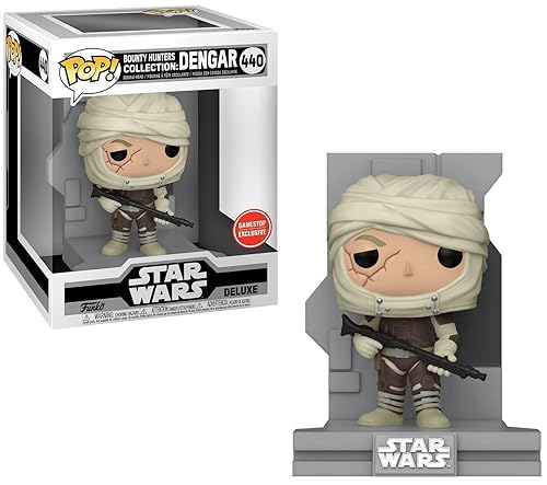 Funko Pop! Deluxe: SW Bounty Hunter - Dengar - Star Wars - Collectable Vinyl Figure - Gift Idea - Official Merchandise - Toys for Kids & Adults…