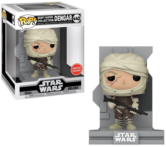 Funko Pop! Deluxe: SW Bounty Hunter - Dengar - Star Wars - Collectable Vinyl Figure - Gift Idea - Official Merchandise - Toys for Kids & Adults…