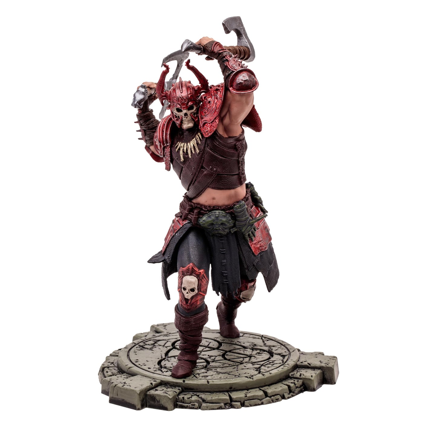 McFarlane Toys - Diablo IV Rend Barbarian and Blood Necromancer 2pk Gold Label 1:12 Scale Posed Figures, Gold Label, Amazon Exclusive