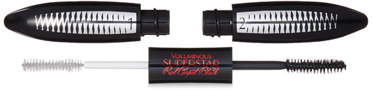 L'Oréal Paris Voluminous Superstar Red Carpet Extra Mascara, Flash Reflecting Black, 0.41 fl. oz.