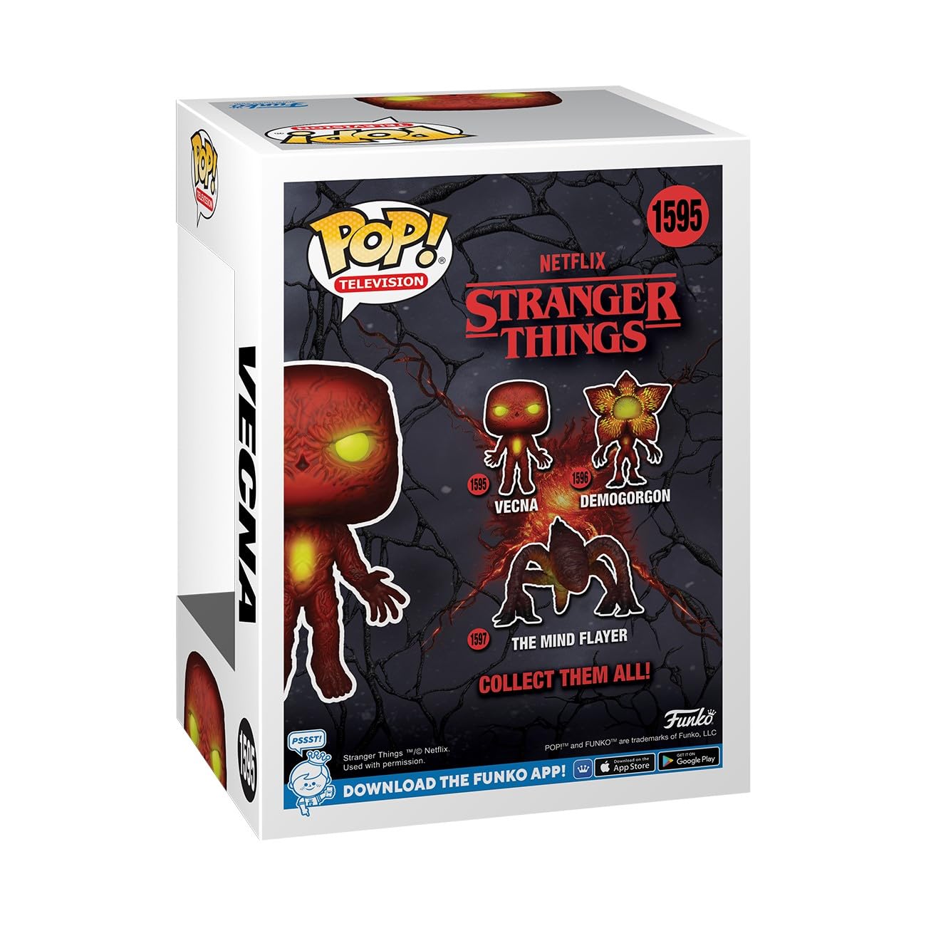 Funko POP TV: Stranger Things Rift - Vecna - Stranger Things - Collectable Vinyl Figure - Gift Idea - Official Merchandise - for Kids & Adults - TV…