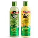 ORS Olive Oil Creamy Aloe Shampoo & Replenishing Conditioner with Orange & Aloe Vera 2 Piece Set