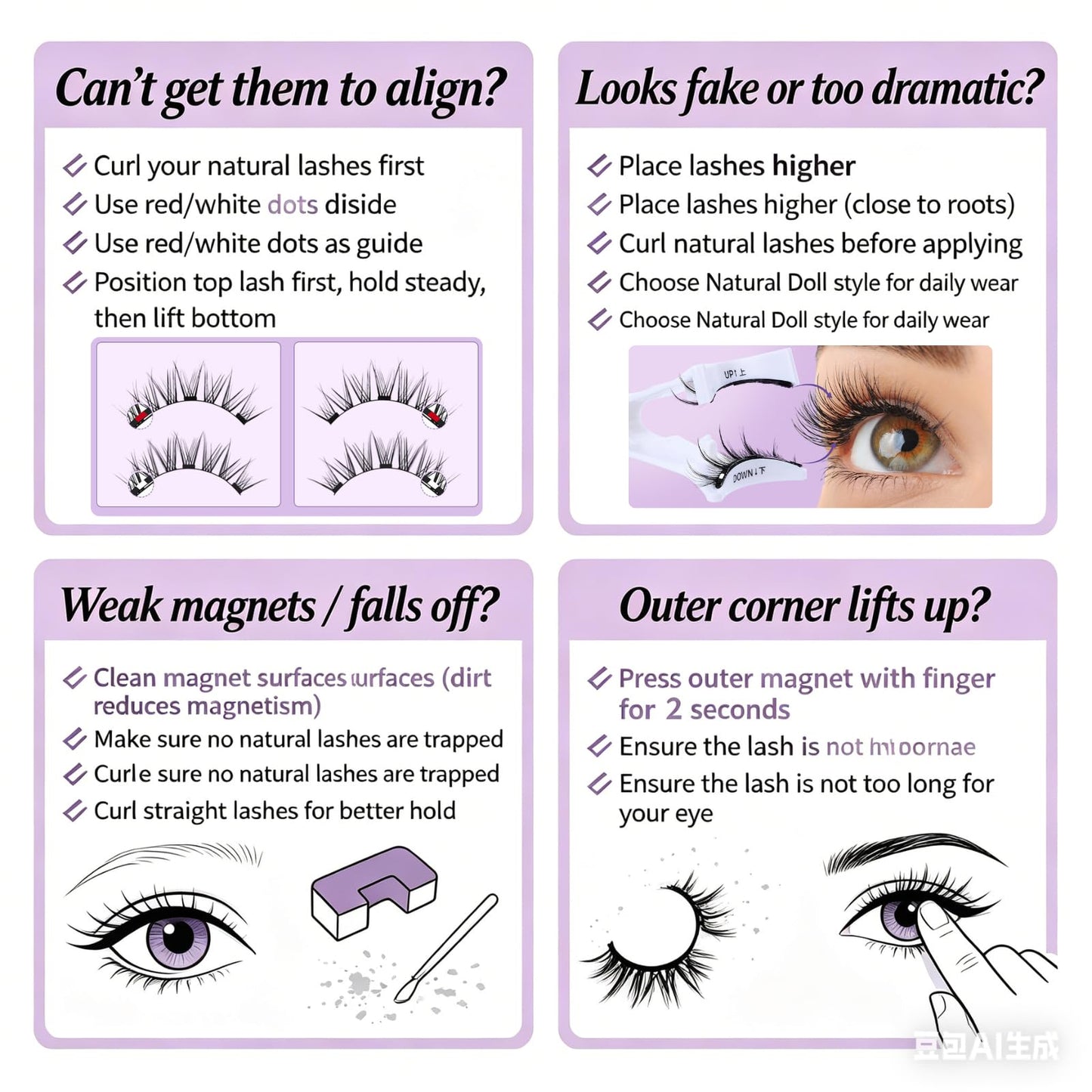 B&Qaugen Lash Clusters 40D-C-17 Individual Lashes 280 Clusters False Eyelash 10D 20D 30D 40D Lash Clusters Extensions Individual Lashes Cluster DIY Beauty and Personal Care B&Qaugen