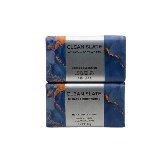 Bath & Body Works Cleansing Bar, Pack of 2, 5oz Each (Clean Slate)