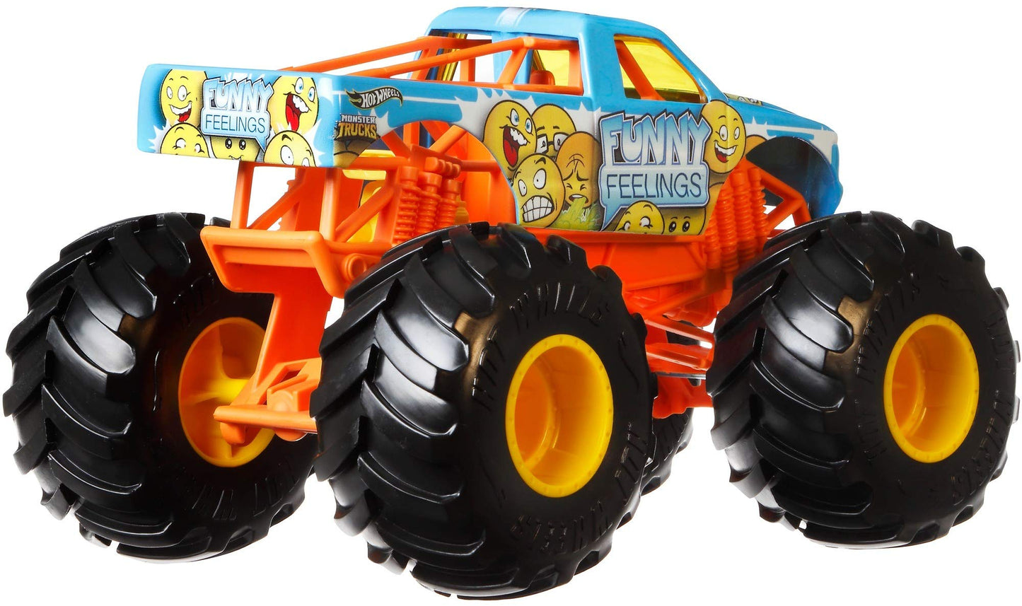 Hot Wheels Monster Trucks 1:24 Funny Feelings Vehicle