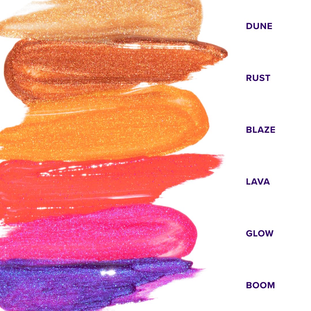 UNICORN SNOT Liquid Metal Lip Paint | Intense Pigment, Non-drying, Metallic Lip Color Makeup | Vegan & Cruelty-free Lip Makeup - BOOM (Atomic Purple) Beauty & Personal Care UNICORN SNOT