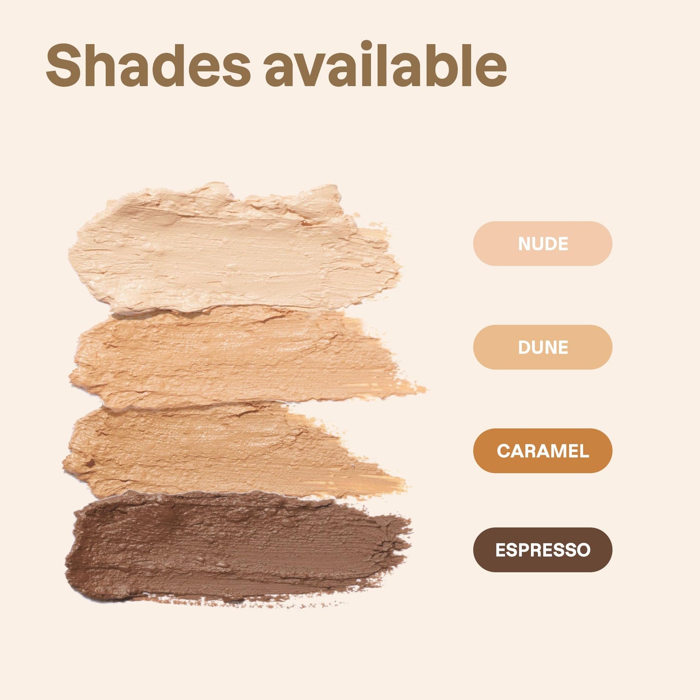 ATTITUDE Oceanly Light Coverage Face Tinted Oil Stick, EWG Verified, Titanium Dioxide-Free, Vegan & Cruelty-Free Tinted Moisturizer, Plastic-Free, Nude, 0.42 Ounces