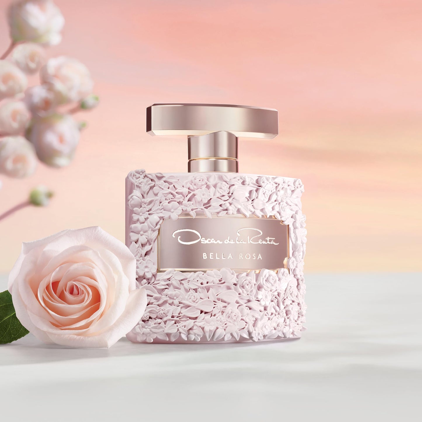 Oscar de la Renta Bella Rosa Eau de Parfum Perfume Spray for Women, 1.0 Fl. Oz