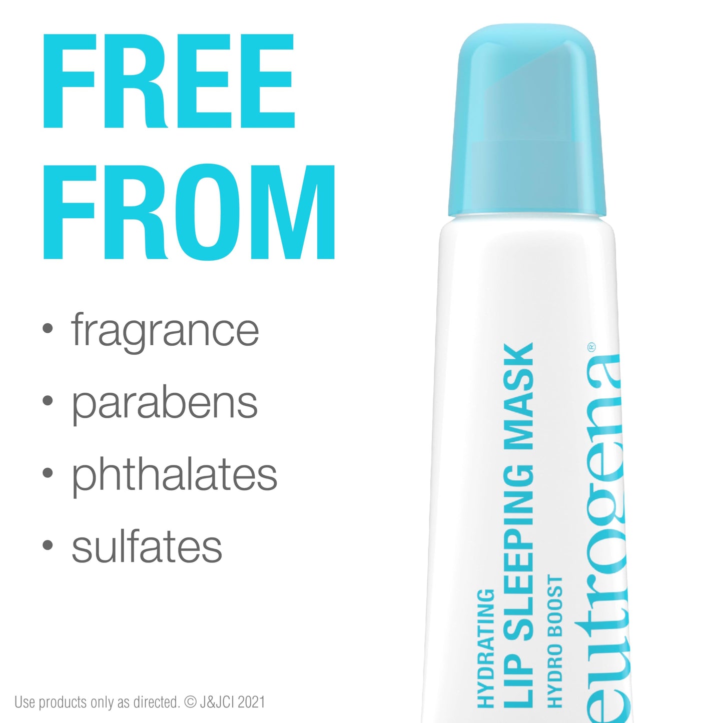 Neutrogena Hydro Boost Lip Hydration Kit with Light Pink Tinted Lip Oil and Clear Overnight Lip Sleeping Mask, Both with Hyaluronic Acid Designed