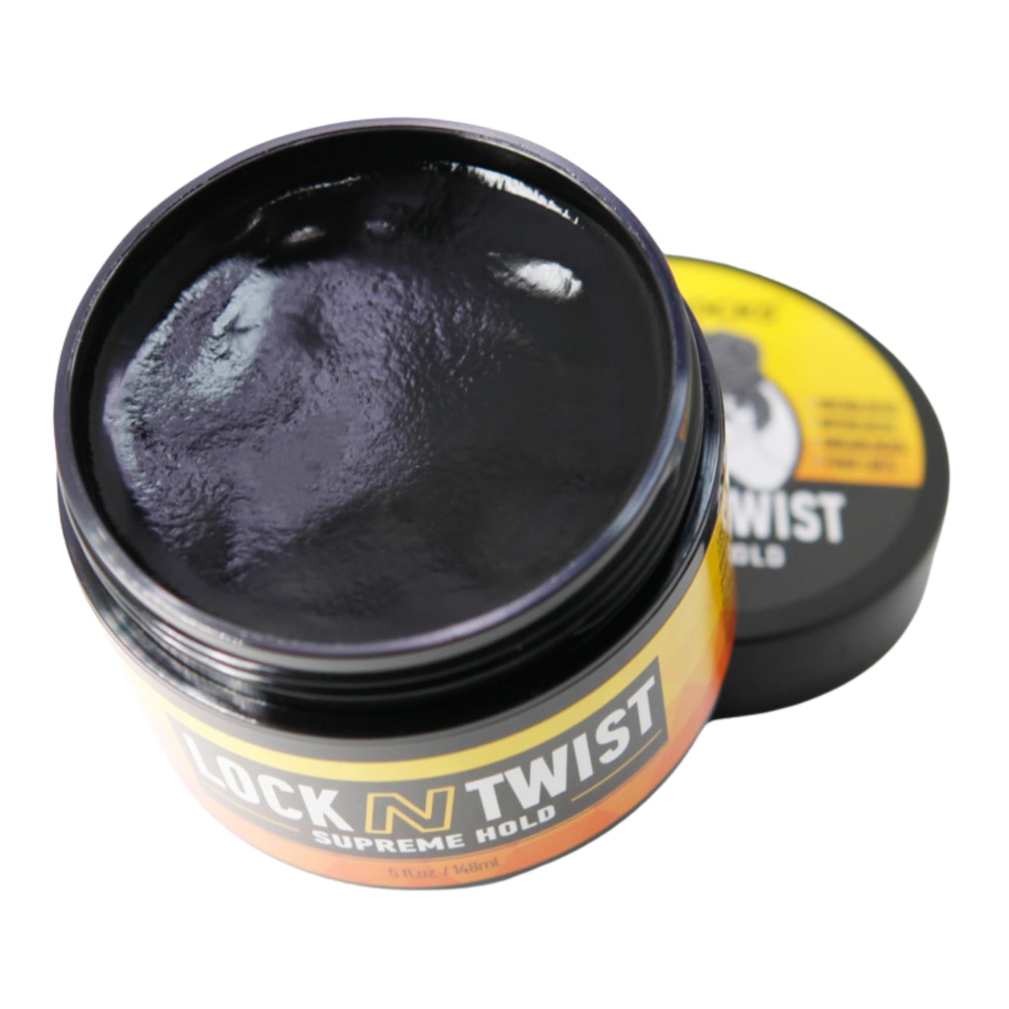 AllDay Locks Lock N Twist (5 oz) | Supreme Hold, No Frizz or Flaking | Hydrating, Nourishing Locking Gel | Grape & Avocado-Infused | Lock & Twist