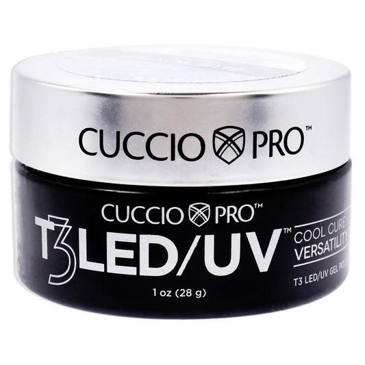Cuccio Pro T3 LED/UV Cool Cure Versatility Gel - Self-Levelling - Incredibly Flexible - Strong Adhesion - High Shine Finish - Fast Application - Quick Beauty & Personal Care Cuccio