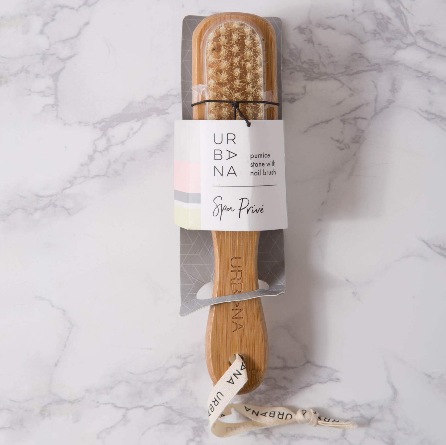 Urbana Spa Prive Home Spa Collection, Pumice Stone with Nail Brush Beauty & Personal Care Urbana