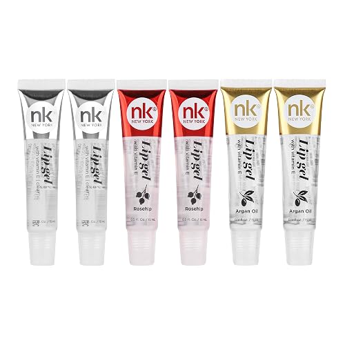 NICKA K NEW YORK Lip Gel, Hydrating, Lightweight, Glides on Effortlessly, Non Sticky Finish Lip Gel Colors (AMZ013)