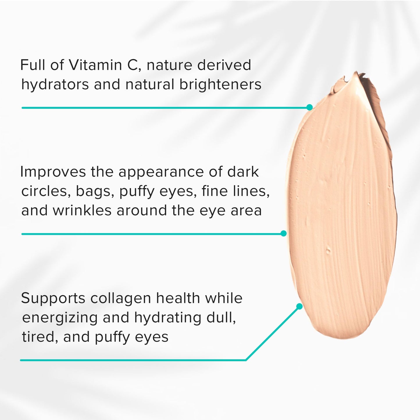 ClarityRx C-Results Natural Plant-Based Vitamin C Eye Cream for Dark Circles, Eye Bags, Puffiness & Wrinkles (0.5 oz)
