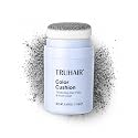 TRUHAIR Color Cushion Thickening Hair Filler & Root Cover Up Powder - Oil Absorbing Hair Fibers for Thinning Hair - Instant Volume, Gray Coverage