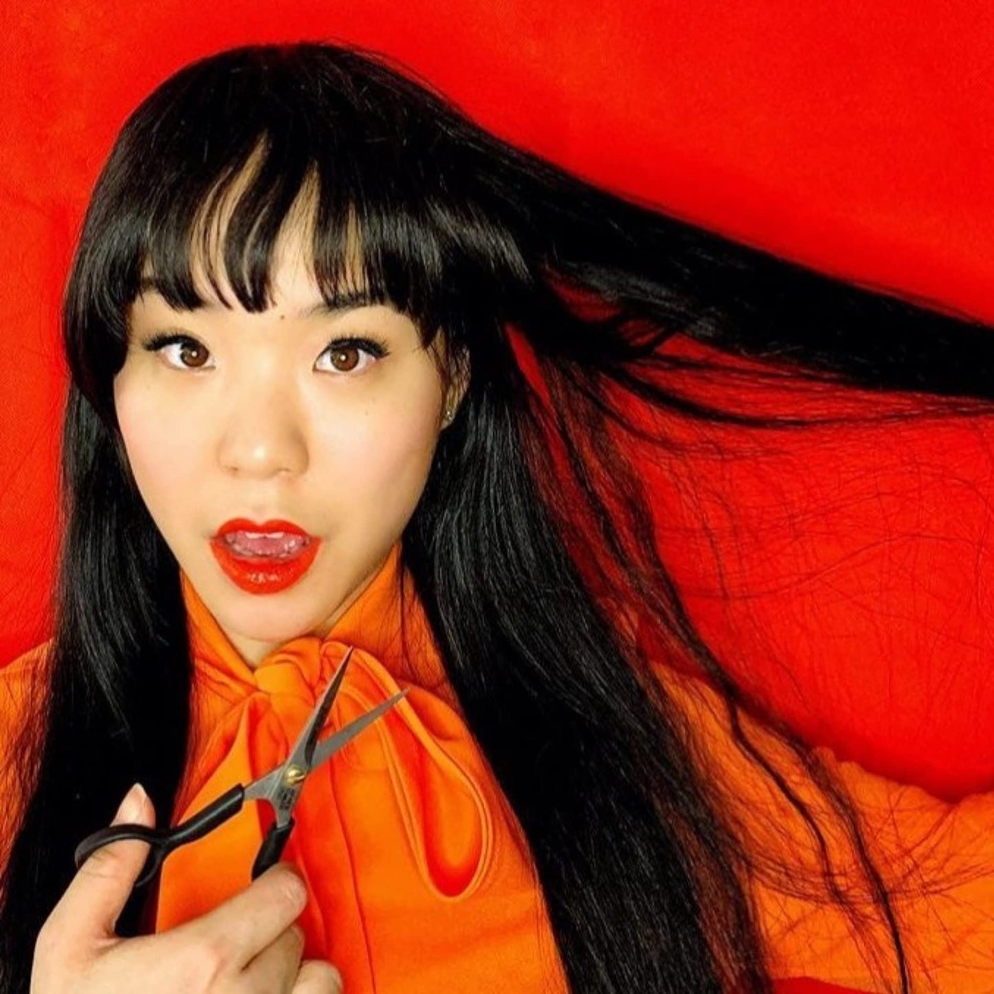By The Clique"On Fire Premium Matte Liquid Lipstick | Orange Red Cliquestick